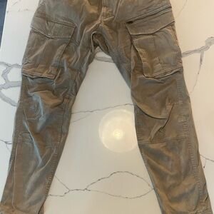 G-Star Men's Khaki Cargo Pants